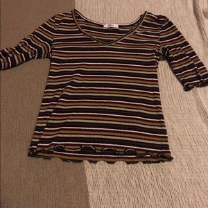 Lettuce edge 3/4 shirt